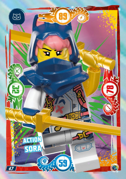 Nummer 047 I Action Sora I LEGO Ninjago TCG 9