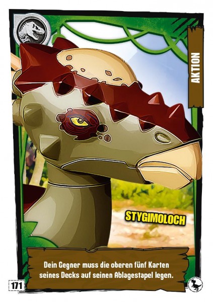 Nummer 171 I Stygimoloch I LEGO Jurassic World TCG 3