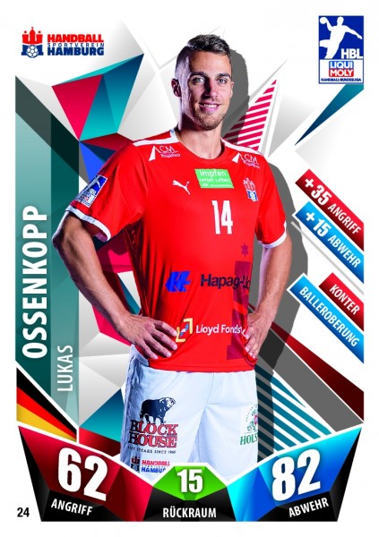 Handball 2021/22 Trading Card Nummer 024