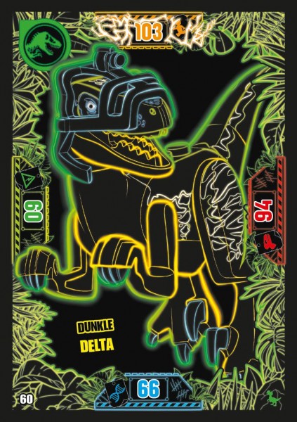 Nummer 060 I Dunkle Delta I LEGO Jurassic World TCG 3