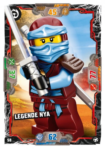 Nummer 058 I Legende Nya I LEGO Ninjago TCG 8 Next Level