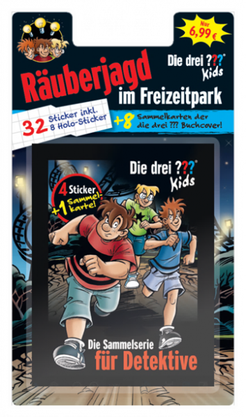 Die drei ??? Kids Stickerserie - Blister