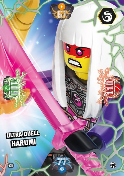 Nummer 029 I Ultra Duell Harumi I LEGO Ninjago TCG 8 Next Level