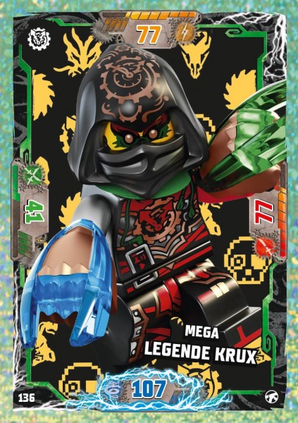 Nummer 136 I Mega Legende Krux I LEGO Ninjago TCG 8 Next Level