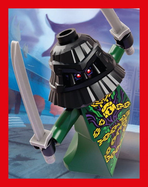 Sticker Nummer 130 I LEGO Ninjago Dragons Rising Stickerserie