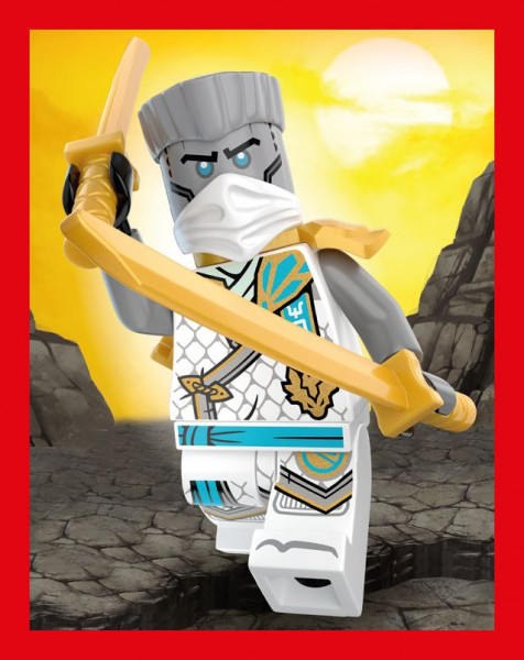Sticker Nummer 050 I LEGO Ninjago Dragons Rising Stickerserie