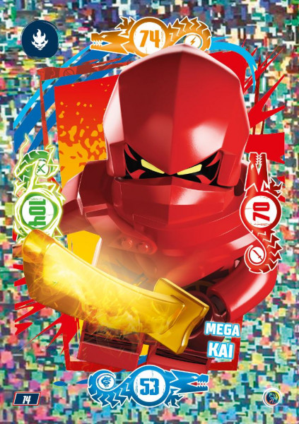 Nummer 014 I Mega Kai I LEGO Ninjago TCG 9