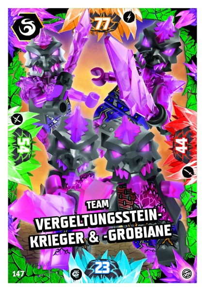 Nummer 147 I Team Vergeltungsstein-Krieger & -Grobiane