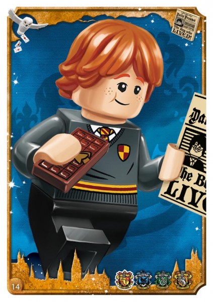 Sammelkarte Nummer 014 I Harry Potter Trading Card