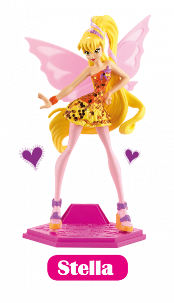 Winx Club Sammelfigur Magic Travel Tynix Stella!