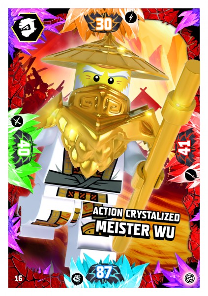 Nummer 016 I Action Crystalized Meister Wu