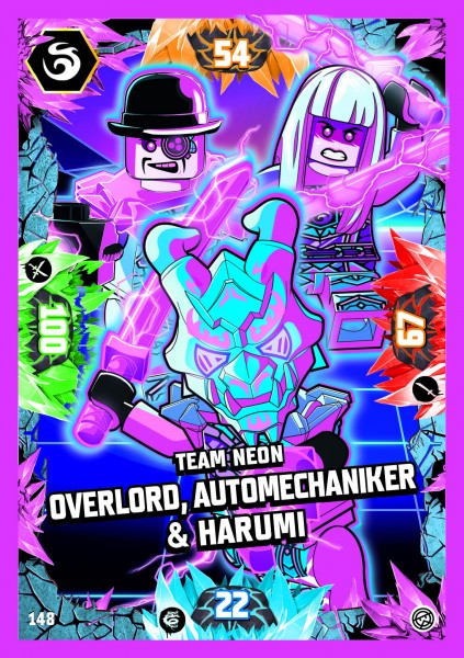 Nummer 148 I Team Neon Overlord, Automechaniker & Harumi
