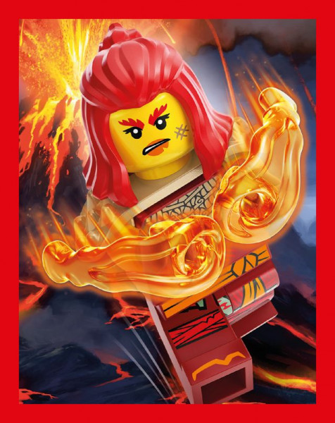 Sticker Nummer 100 I LEGO Ninjago Dragons Rising Stickerserie