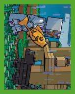 Nummer 00160 I LEGO® Minecraft Sticker