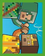 Nummer 00193 I LEGO® Minecraft Sticker