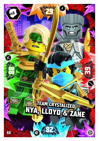 Nummer 066 I Team Crystalized Nya, Lloyd & Zane