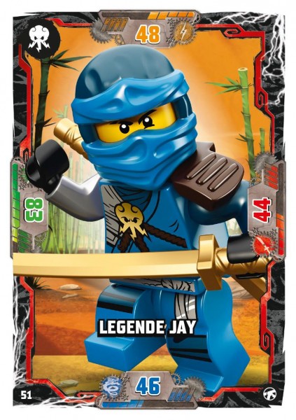 Nummer 051 I Legende Jay I LEGO Ninjago TCG 8 Next Level