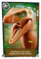 Nummer 158 I Echo I LEGO Jurassic World TCG 3 Nummer 158 I Echo I LEGO Jurassic World TCG 3