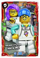 Nummer 071 | Ninjago City Team Hai & Mei Nummer 071 | Ninjago City Team Hai & Mei