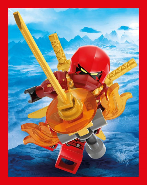 Sticker Nummer 031 I LEGO Ninjago Dragons Rising Stickerserie