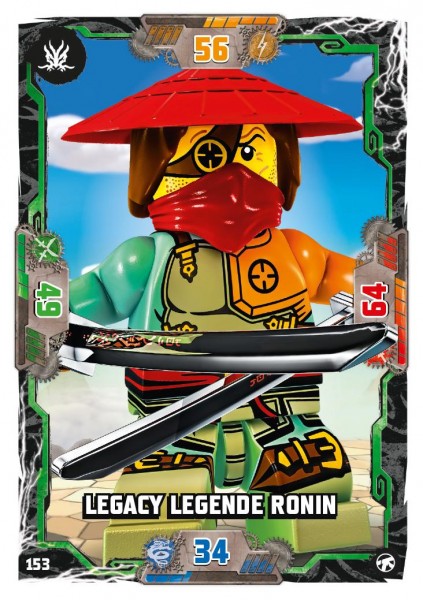 Nummer 153 I Legacy Legende Ronin I LEGO Ninjago TCG 8 Next Level