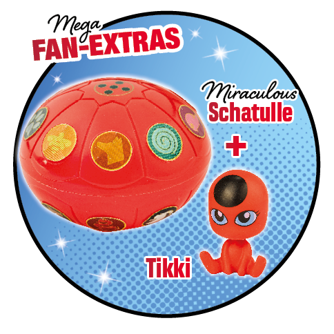 Miraculous Schatulle - Tikki