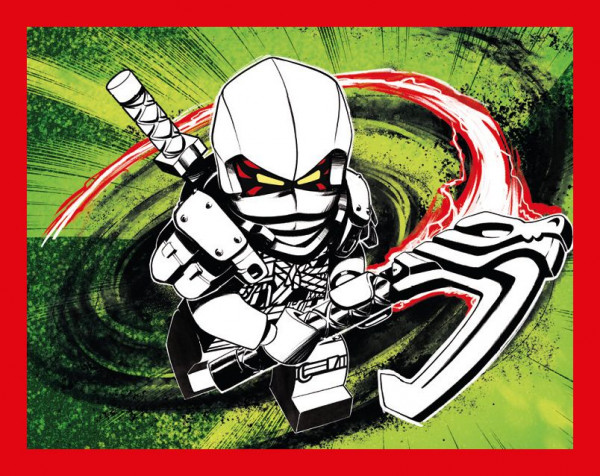 Sticker Nummer 030 I LEGO Ninjago Dragons Rising Stickerserie