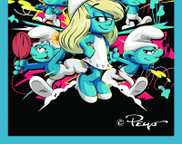 Schlümpfe Sticker 2025 Nummer 214 Schlümpfe Sticker 2025 Nummer 214