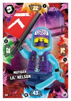 Nummer 026 I Mutiger Lil Nelson I LEGO Ninjago TCG 8 Next Level Nummer 026 I Mutiger Lil Nelson I LEGO Ninjago TCG 8 Next Level
