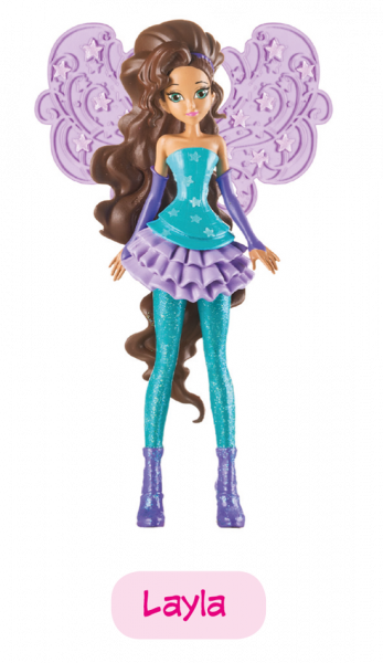 Winx Club Sammelfigur Cosmix Layla!
