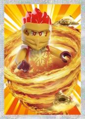 Sticker Nummer 029 I LEGO Ninjago Crystalized Stickerserie