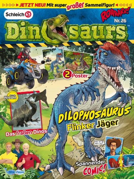 Rarität Wie neu! Dinosaurier Dino Schleich 16403 Parasaurolophus 