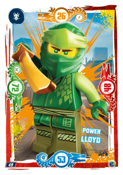 Nummer 049 I Power Lloyd I LEGO Ninjago TCG 9