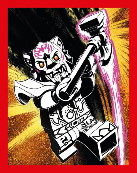 Sticker Nummer 115 I LEGO Ninjago Dragons Rising Stickerserie