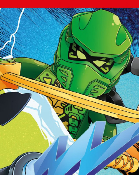 Sticker Nummer 003 I LEGO Ninjago Dragons Rising Stickerserie
