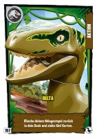 Nummer 157 I Delta I LEGO Jurassic World TCG 3 Nummer 157 I Delta I LEGO Jurassic World TCG 3