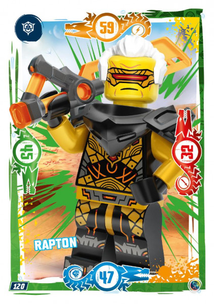 Nummer 120 I Rapton I LEGO Ninjago TCG 9