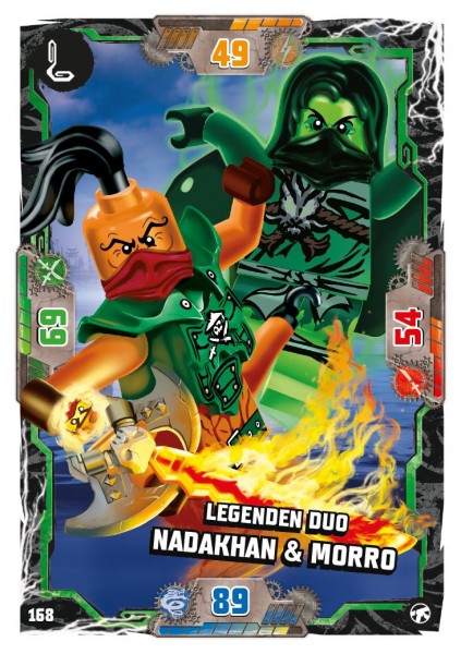 Nummer 168 I Legenden Duo Nadakhan & Morro I LEGO Ninjago TCG 8 Next Level