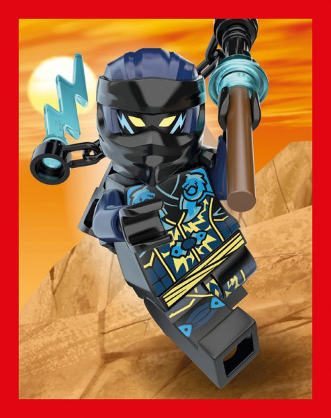 Sticker Nummer 109 I LEGO Ninjago Dragons Rising Stickerserie