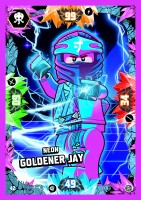 Nummer 042 I Neon Goldener Jay Nummer 042 I Neon Goldener Jay