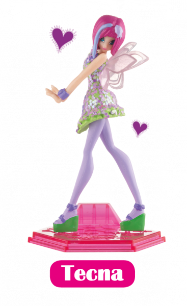 Winx Club Sammelfigur Magic Travel Tynix Tecna!
