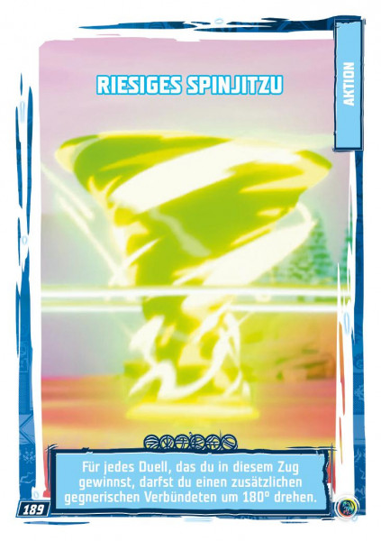 Nummer 189 I Riesiges Spinjitzu I LEGO Ninjago TCG 9