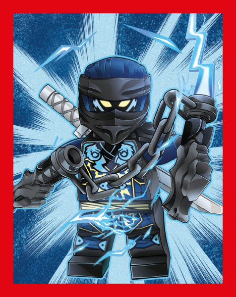 Sticker Nummer 103 I LEGO Ninjago Dragons Rising Stickerserie