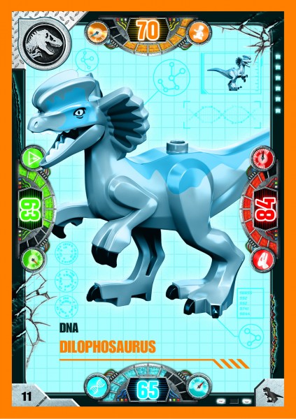 Nummer 011 I DNA Dilophosaurus