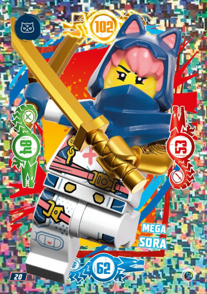 Nummer 020 I Mega Sora I LEGO Ninjago TCG 9