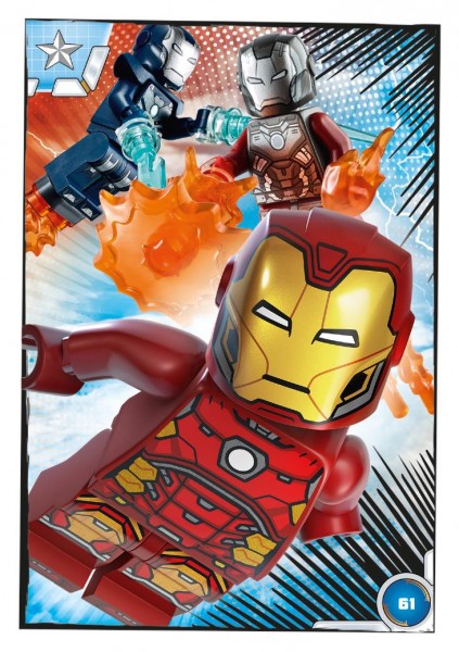 Nummer 061 I Team Iron Man, Blazer & Tazer I LEGO Marvel Avengers TCC 1