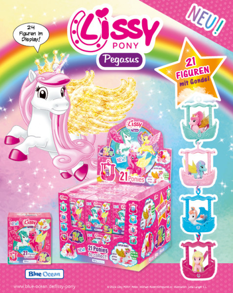 Lissy PONY Pegasus - Display Sammelfiguren