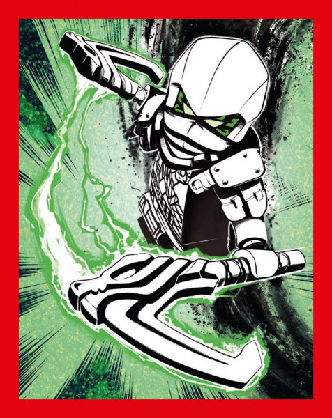 Sticker Nummer 015 I LEGO Ninjago Dragons Rising Stickerserie