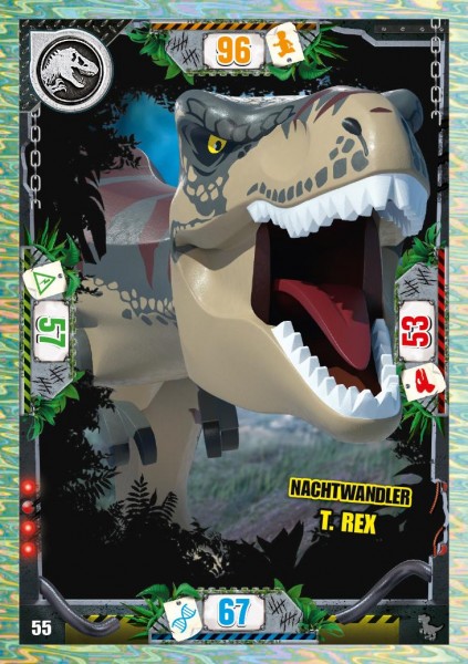 Nummer 055 I Nachtwandler T. Rex I LEGO Jurassic World TCG 3