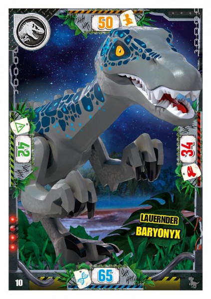 Nummer 010 I Lauernder Baryonyx I LEGO Jurassic World TCG 3